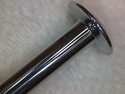 polished pinewood derby speed axle